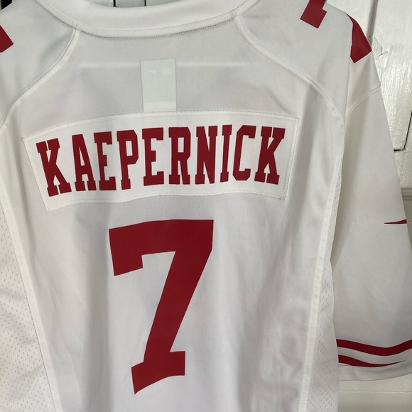 Authentic Kaepernick 49ers NFL Nike Field jersey